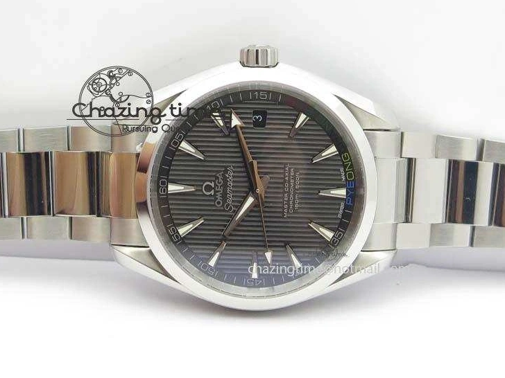 0517 Versatile Aqua Terra ‘PyeongChang 2018’ JHF Best Edition Black Dial On SS Bracelet A 8204